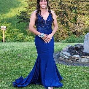 Blue Ball/ Prom Dress